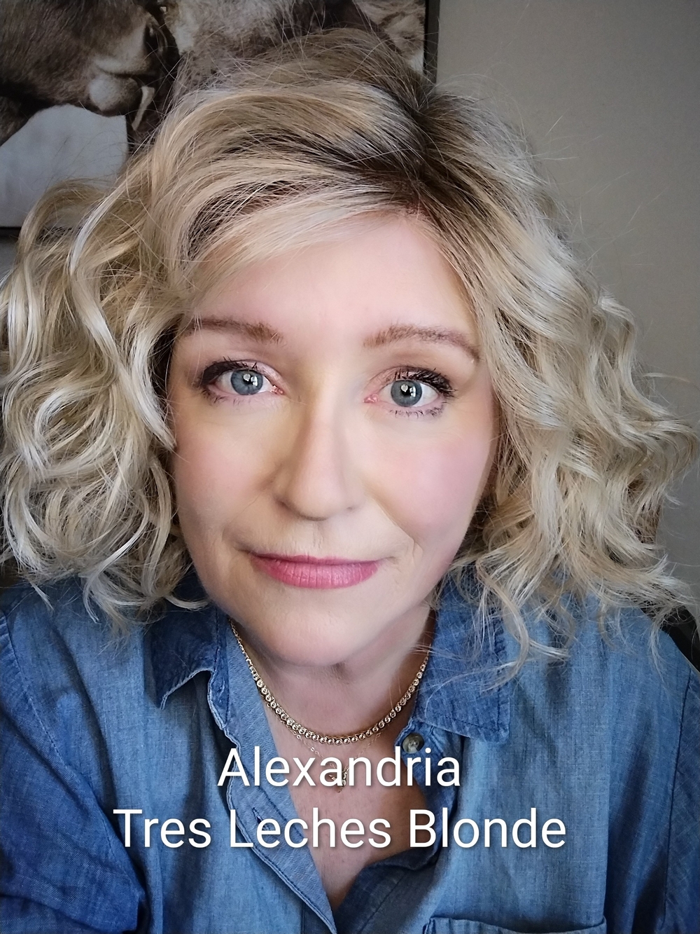 Belle Tress Alexandria Tres Leches Blonde Heat friendly Synthetic Wig - NWT